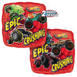 Foil Balloon Hot Wheels Monster Trucks