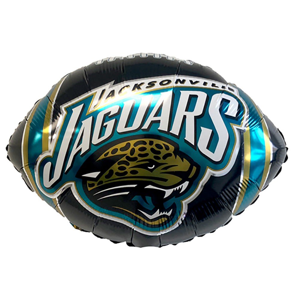 Football Foil Balloon Jacksonville Jaguars