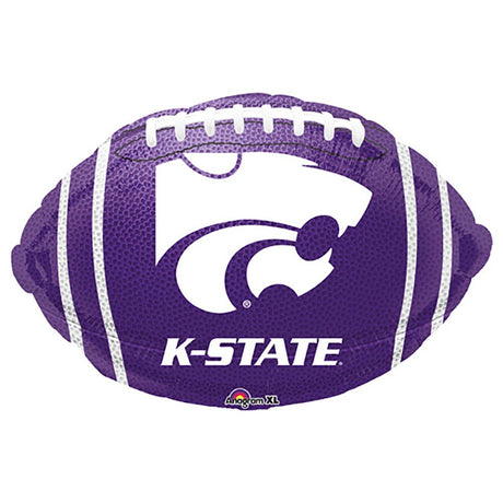 Foil Balloon Kansas State University Junior Shape 17 Inch