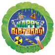 Foil Balloon Mad Scientist Happy Birthday
