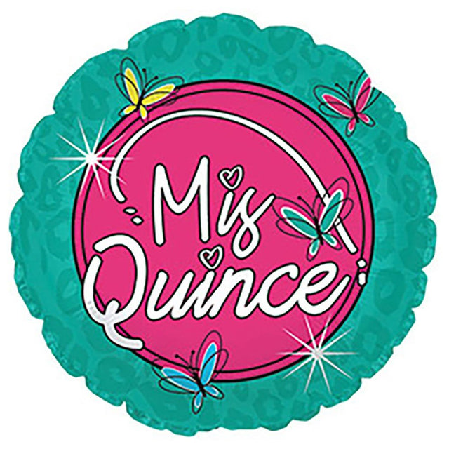 Foil Balloon 17 Inch Mis Quince