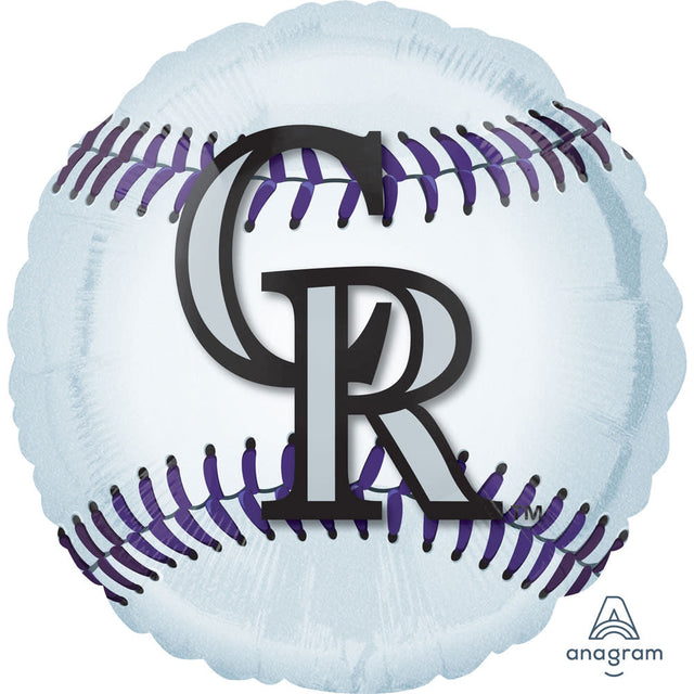 MLB Colorado Rockies Foil Balloon