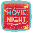 Movie Night Foil Balloon