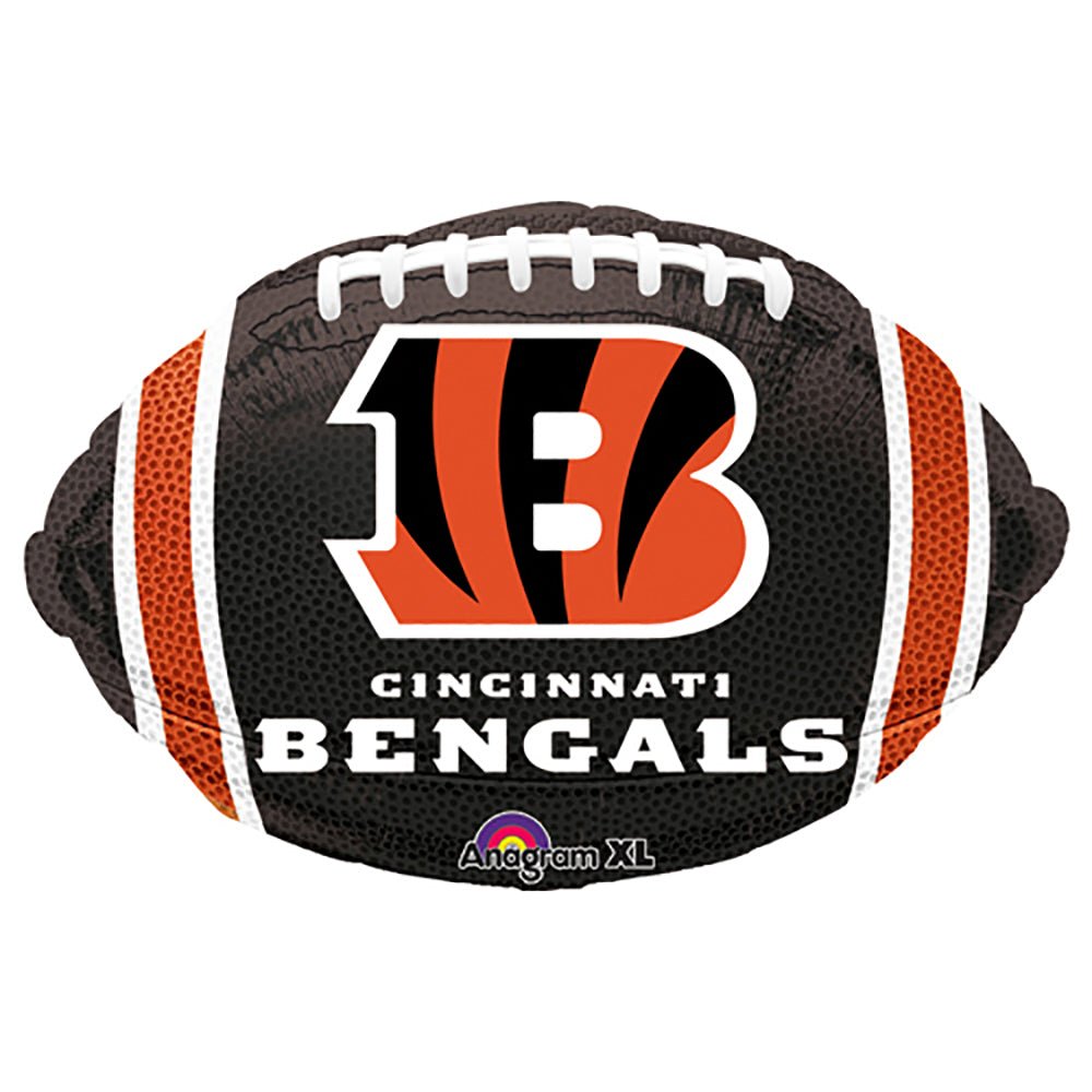 Foil Balloon Cincinnati Bengals Team Colors