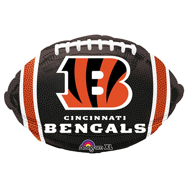 Foil Balloon Cincinnati Bengals Team Colors