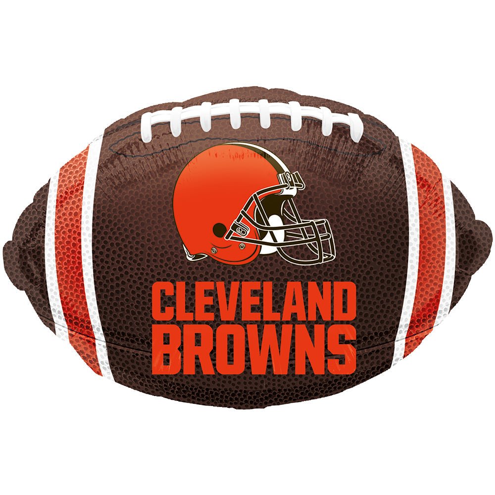 Foil Balloon Cleveland Browns Football Team Colors