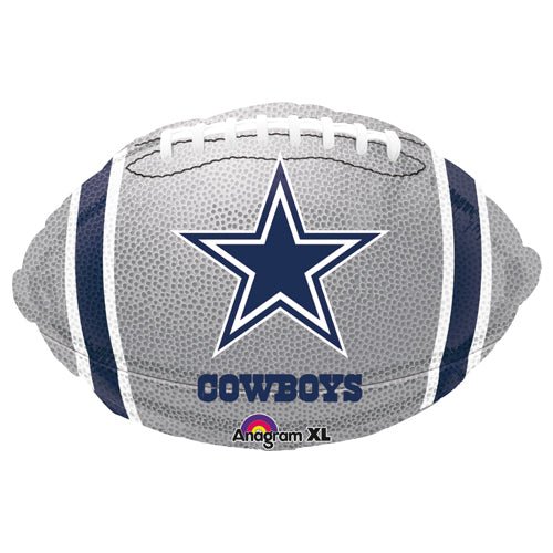 Foil Balloon Dallas Cowboys Team Colors