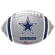 Foil Balloon Dallas Cowboys Team Colors