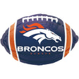 Denver Broncos Foil Balloon 17 Inch