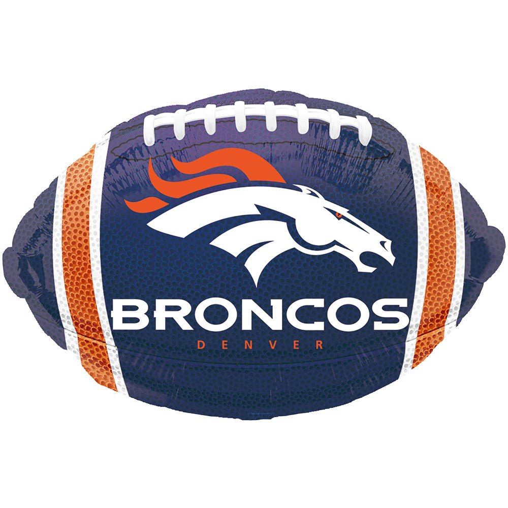 Denver Broncos Foil Balloon 17 Inch
