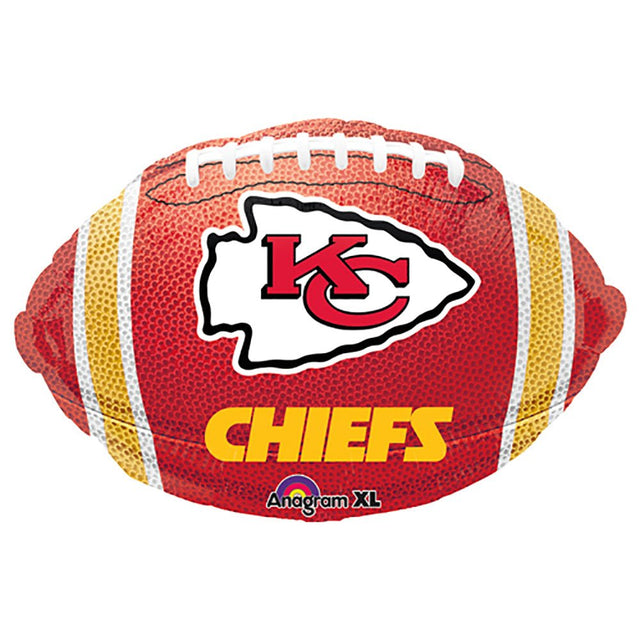 Football Balloon Kansas City Chiefs Team Colors