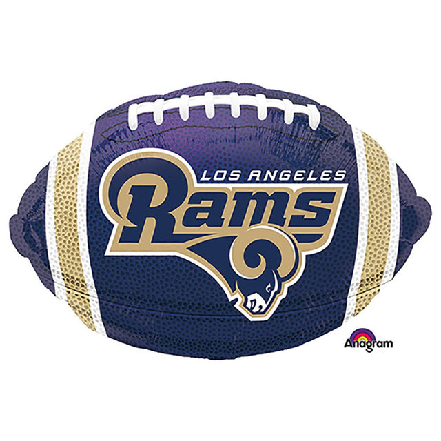 Foil Balloon Los Angeles Rams Team Colors