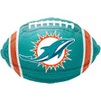 Miami Dolphins Football Foil Balloon