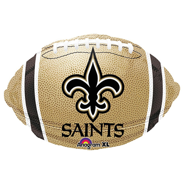 Foil Balloon New Orleans Saints Team Colors
