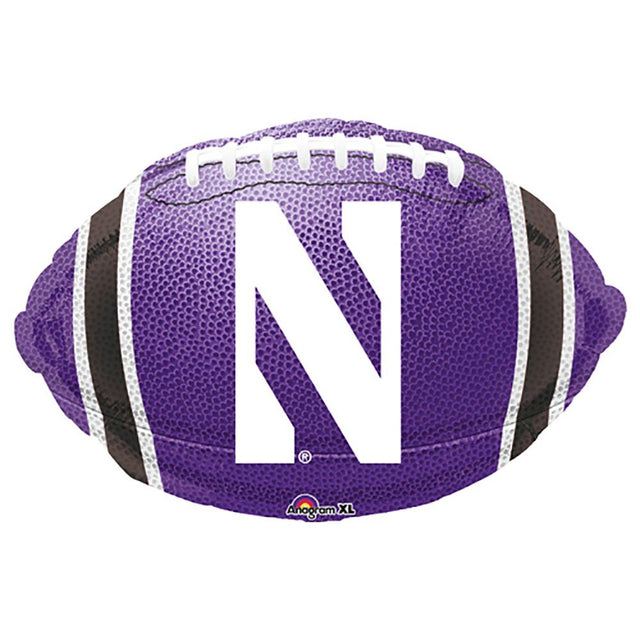 Foil Balloon Northwestern University Junior Shape