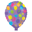 Party Pattern Latex Balloon 17 Inch