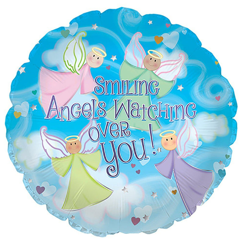 Foil Balloon Smiling Angels Watch