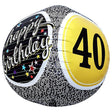 40th Birthday Milestone Foil Balloon