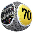 70th Birthday Milestone Foil Balloon