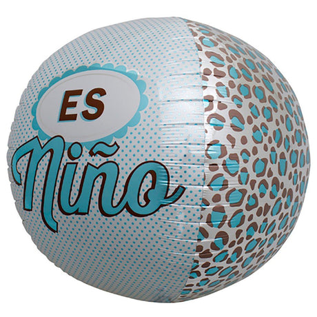 Foil Balloon Baby Boy Sphere 17 Inch