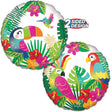 Foil Balloon Tropical Paradise 17 Inch