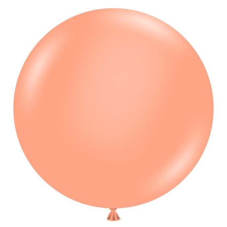 Latex Balloons 17 Inch TUFTEX Cheeky Peach