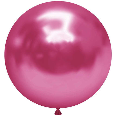 Latex Balloons 17 Inch TUFTEX Effects Rockstar Pink