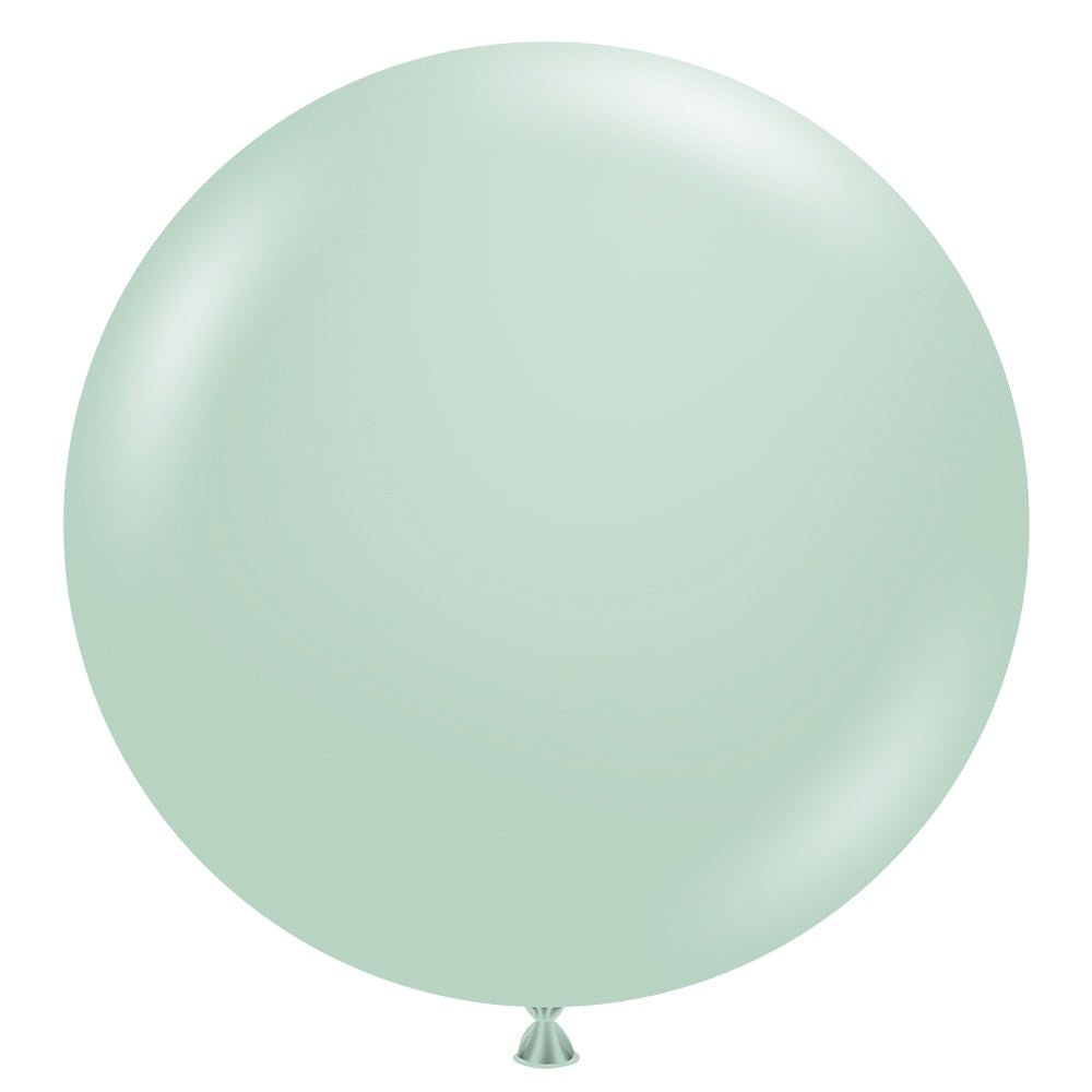 17 Inch Latex Balloons - Mint