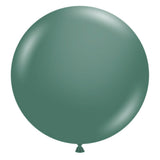 Latex Balloons 17 Inch Evergreen
