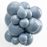 Latex Balloons Gray Smoke 17 Inch