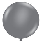 Latex Balloons Gray Smoke 17 Inch