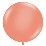 Latex Balloons 17 Inch Metallic Rose Gold