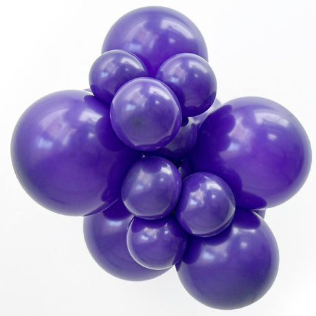 Latex Balloons 17 Inch TUFTEX Plum Purple