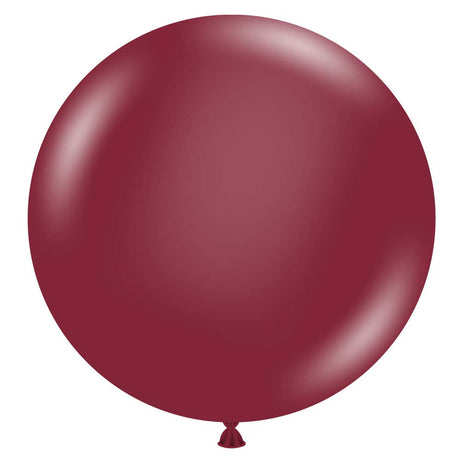 Latex Balloons 17 Inch TUFTEX Samba Burgundy