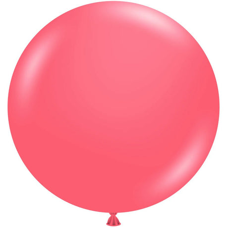 Latex Balloons 17 Inch TUFTEX Taffy Pink