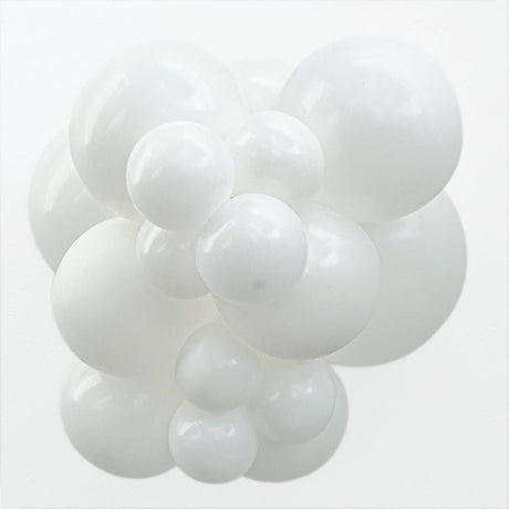 Latex Balloons 17 Inch White