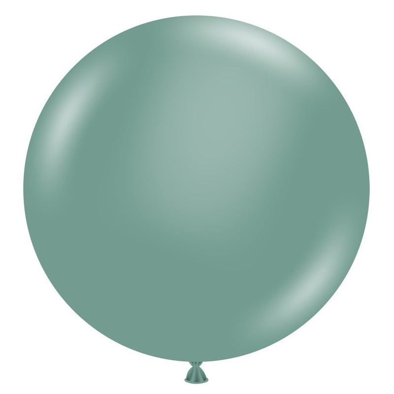 Latex Balloons 17 Inch TUFTEX Willow Green