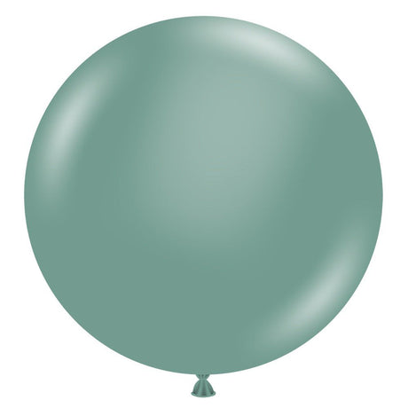 Latex Balloons 17 Inch TUFTEX Willow Green