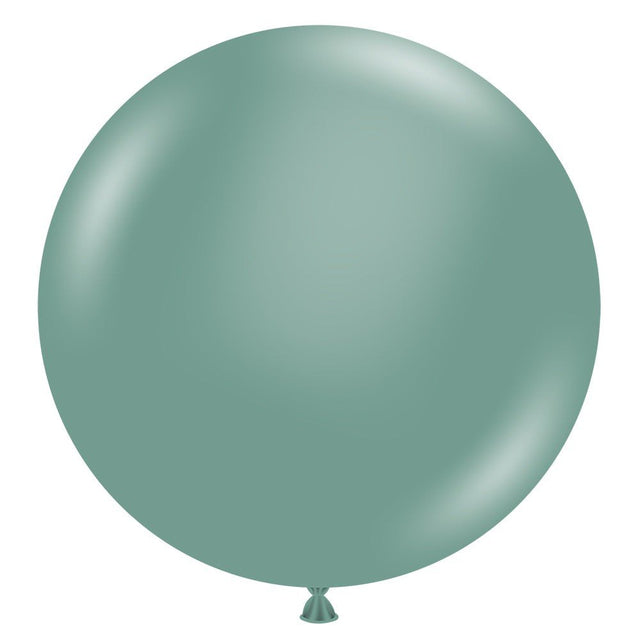 Latex Balloons 17 Inch TUFTEX Willow Green