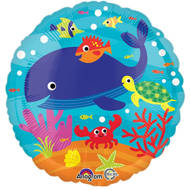 Foil Balloon Under The Sea