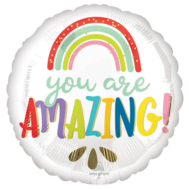 Foil Balloon You Are Amazing Rainbow