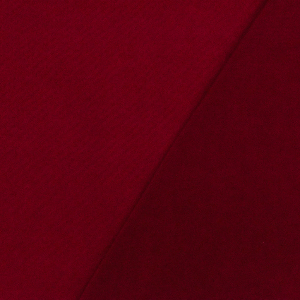 1 Yard Ruby Red Solid Stretch Polyester Jersey Knit Fabric 60 Inches Wide