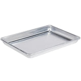 Sheet Pans, 19 Gauge Wire in Rim Aluminum Bun Pan / Sheet Cake Pans, All Sizes