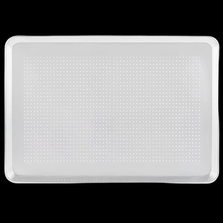 Perforated Sheet Pans, 19 Gauge Wire in Rim Aluminum Bun Pan / Sheet Cake Pans, Full and Half Sizes