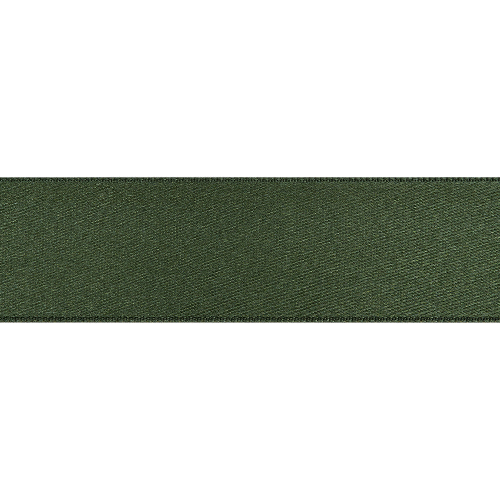 Hunter Double Face French Satin Ribbon - 1"