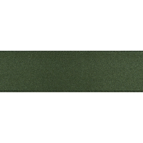 Hunter Double Face French Satin Ribbon - 1"