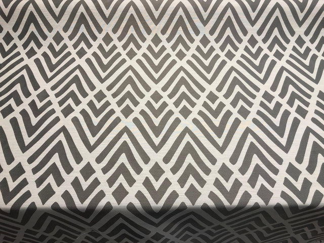Osmo Diamond Argyle Silver Crown Jacquard Polyester Fabric - Silver Diamond Argyle Jacquard, 60" Width, 7.75" Horizontal Repeat, 11" Vertical Repeat (1 Yard)
