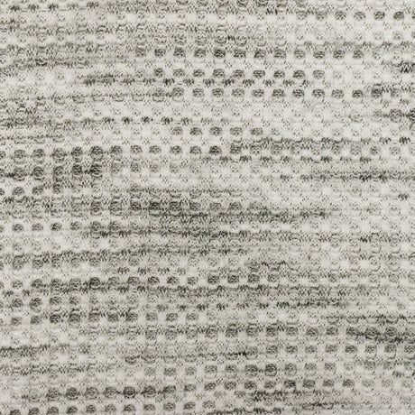 1 Yard Soft Gray White Black Texture Stretch Brushed Thermal Knit Fabric 58 Inches Wide