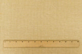 1 Yard Toasty Beige White Stretch Poly Brushed 3 by 2 Rib Knit Fabric 57 Inches Wide