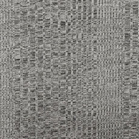 1 Yard Moon Silver & Black Texture Stretch Poly Rib Knit Fabric for Activewear, 66 Inches Wide